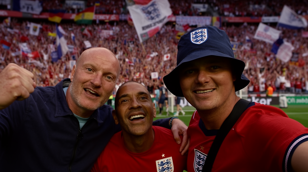 GOGO体育 - 英格兰球迷狂欢：那场震撼人心的逆转之战 - GOGO体育